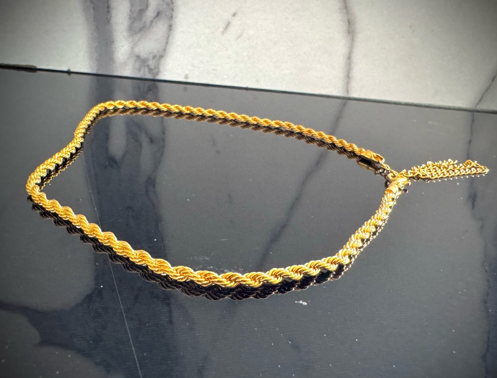 Colar baiano dourado
