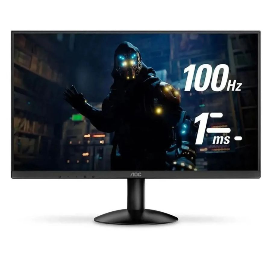 (Novo/Lacrado) Monitor AOC 24 Polegadas 100 Hz, FULL HD, 1 Ms