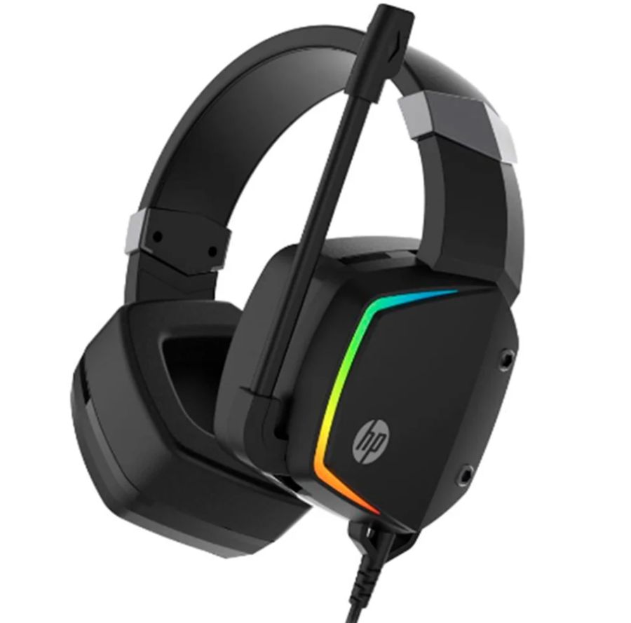 Headset Gamer HP , LED, 50MM P2