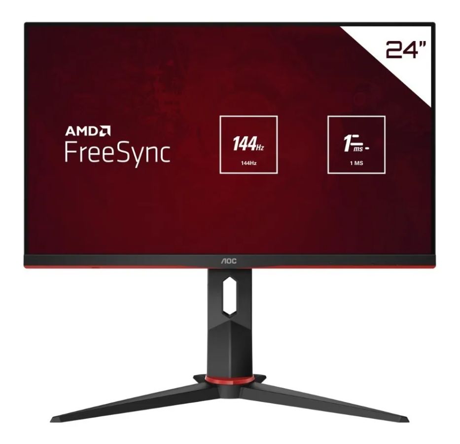 (Novo/Lacrado) Monitor AOC Hero 24 Polegadas 144 Hz, FULL HD, 1 Ms