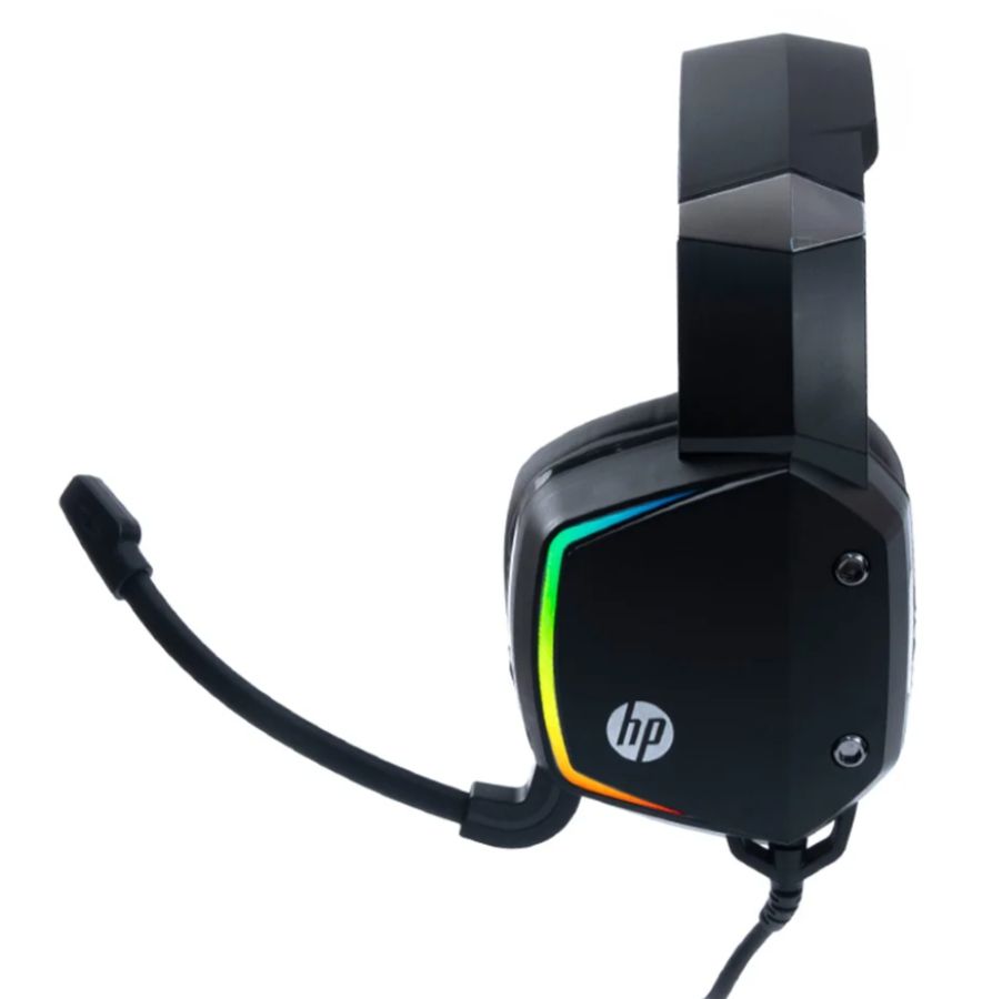 Headset Gamer HP , LED, 50MM P2