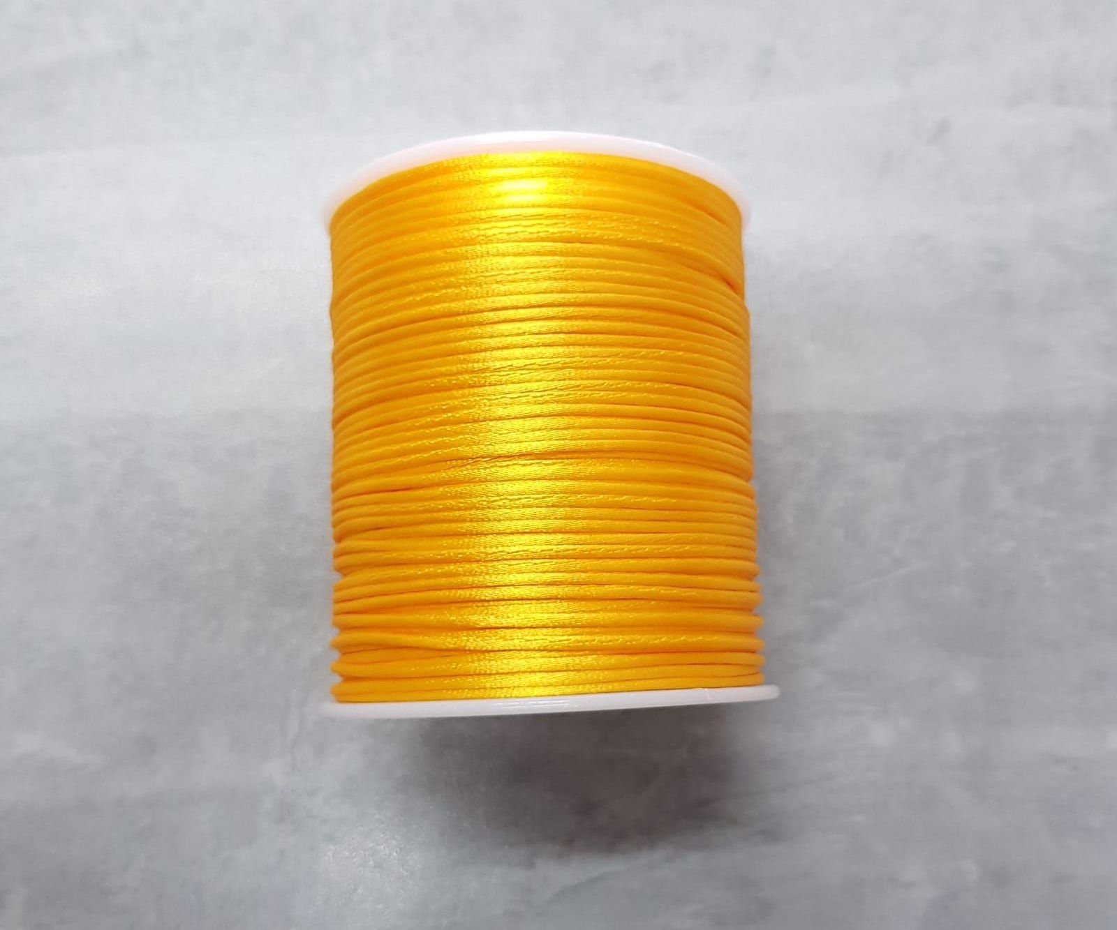 Fio acetinado Dourado 100 metros