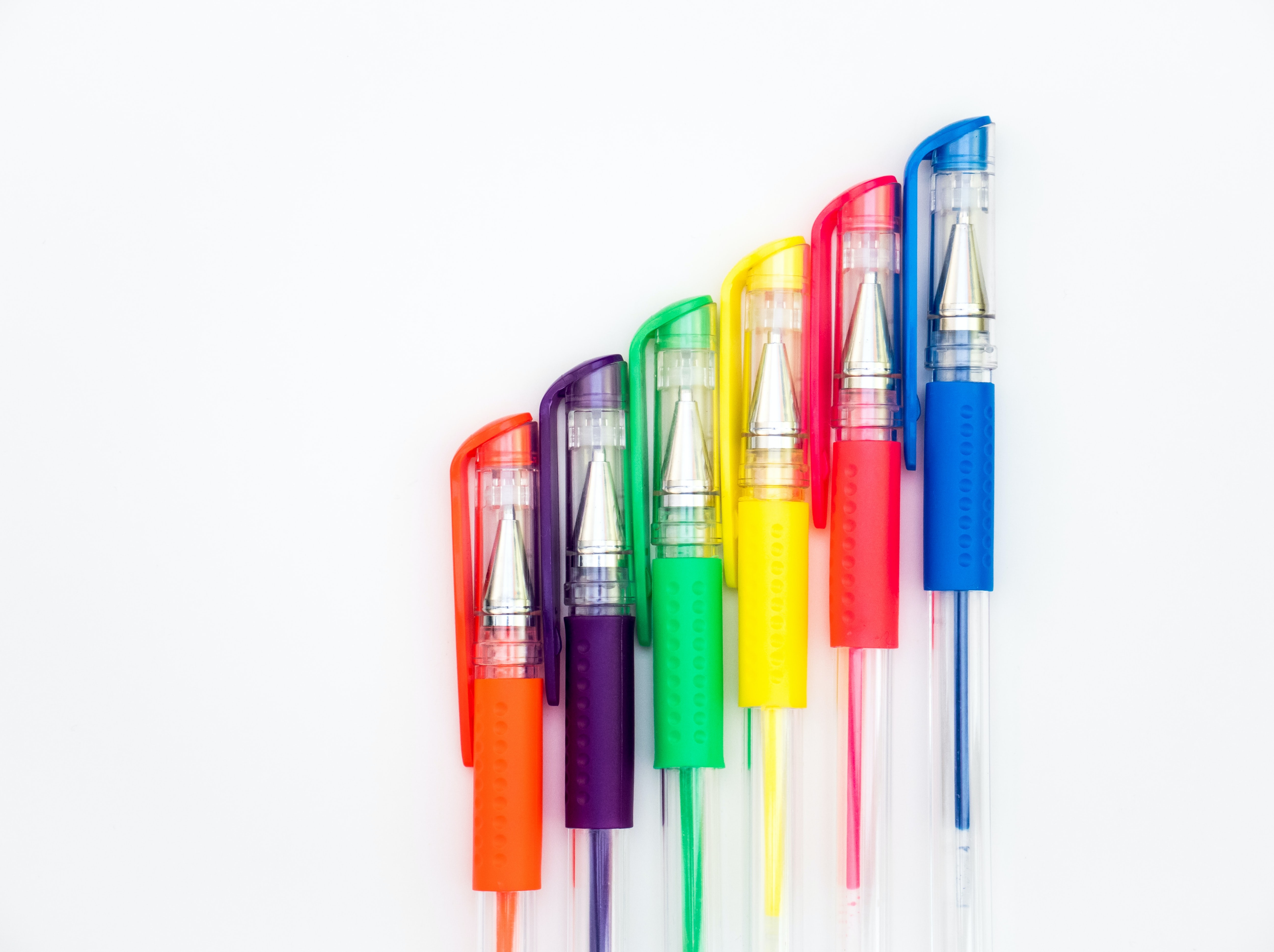 Kit bolígrafos de colores (6 uds.)