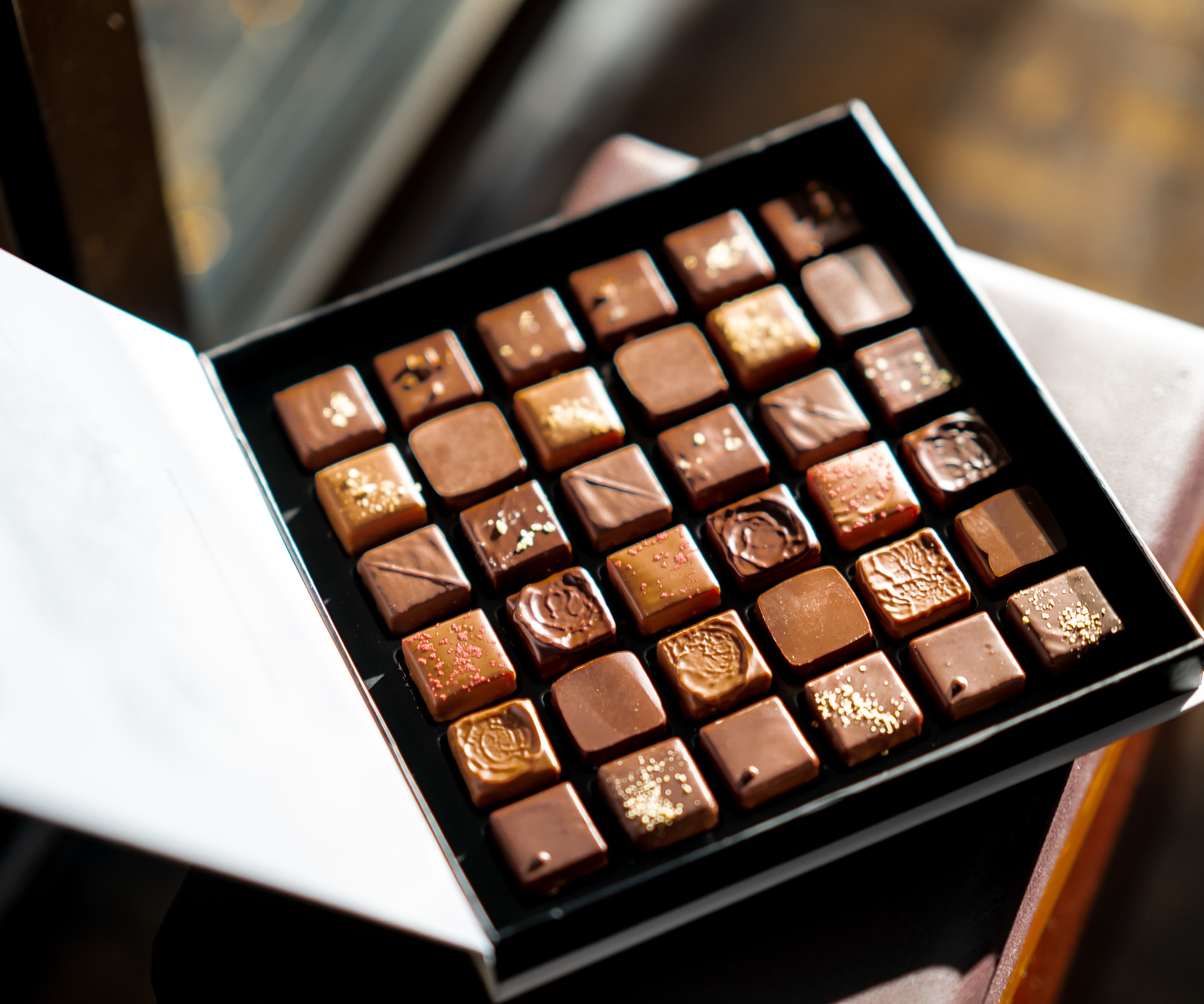 Caja de trufas belgas surtidas (450g)
