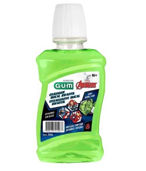 Avengers Enjuague Bucal 250 ml 6+años
