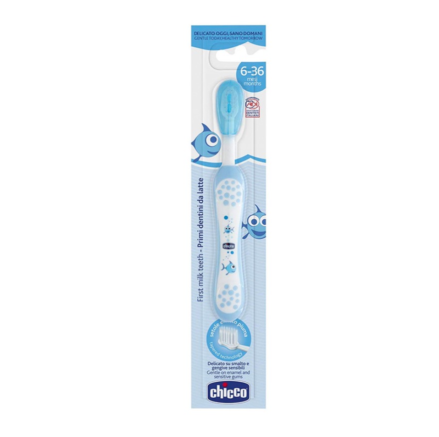 Cepillo Azul Chicco 6-36 meses