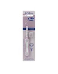 Cepillo Lila Chicco 6-36 meses