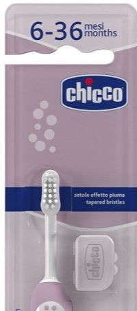 Cepillo Lila Chicco 6-36 meses