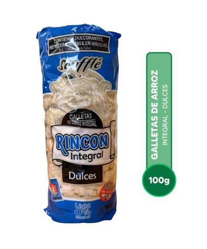 DISCOS DE ARROZ DULCE BOLSONES 12 X 100 GRS