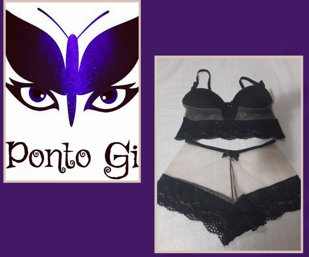 CONJUNTO TOP E SHORTINHO TRANSPARENCIA