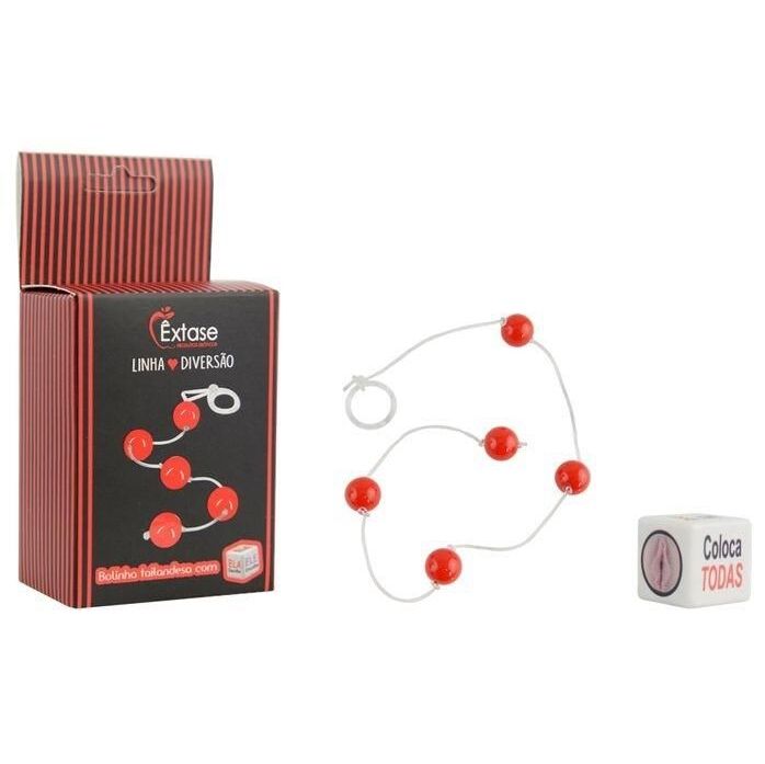 KIT COLAR TAILANDÊS E DADO ERÓTICO