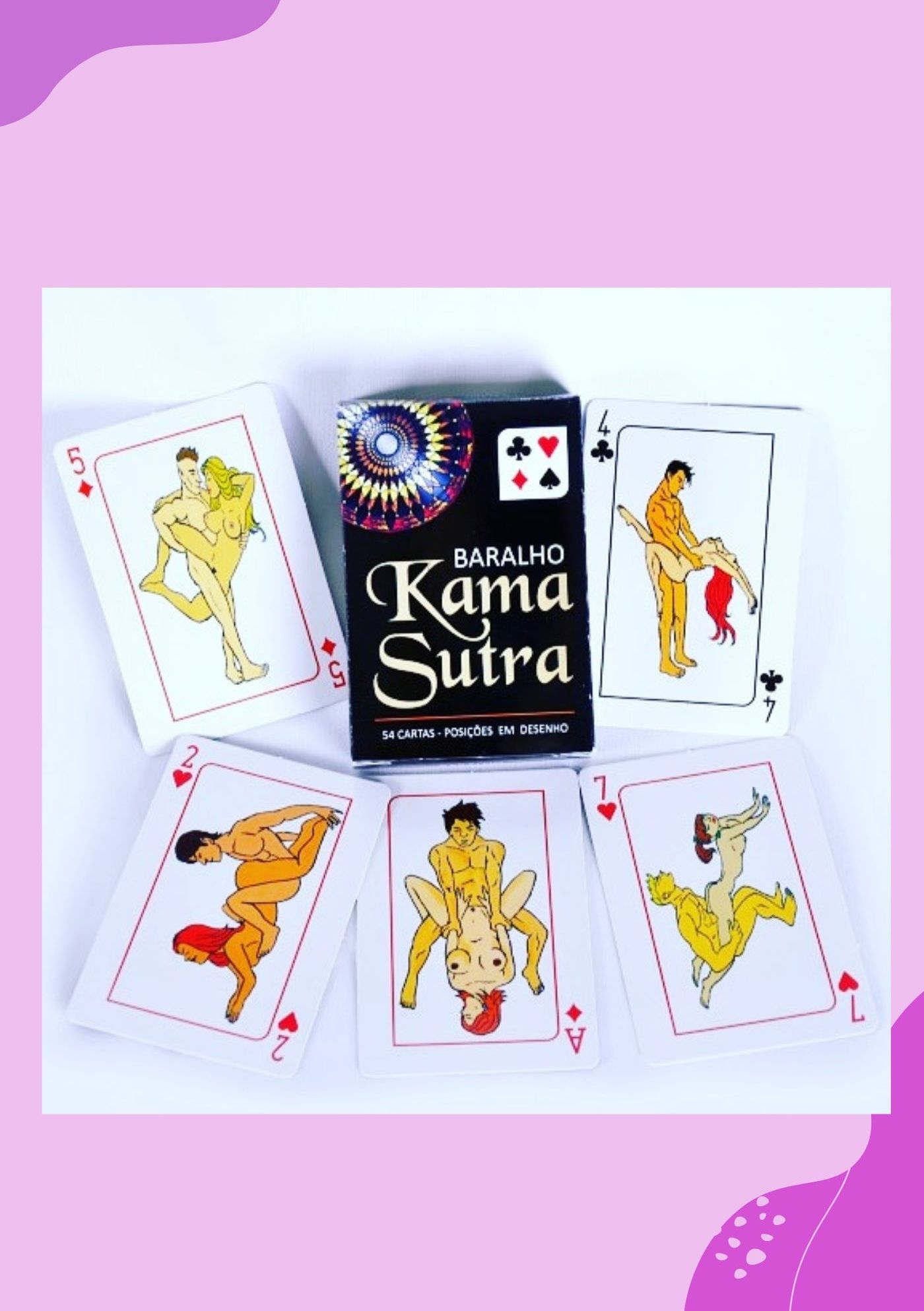BARALHO CAMASUTRA ILUSTRAÇÃO REAL