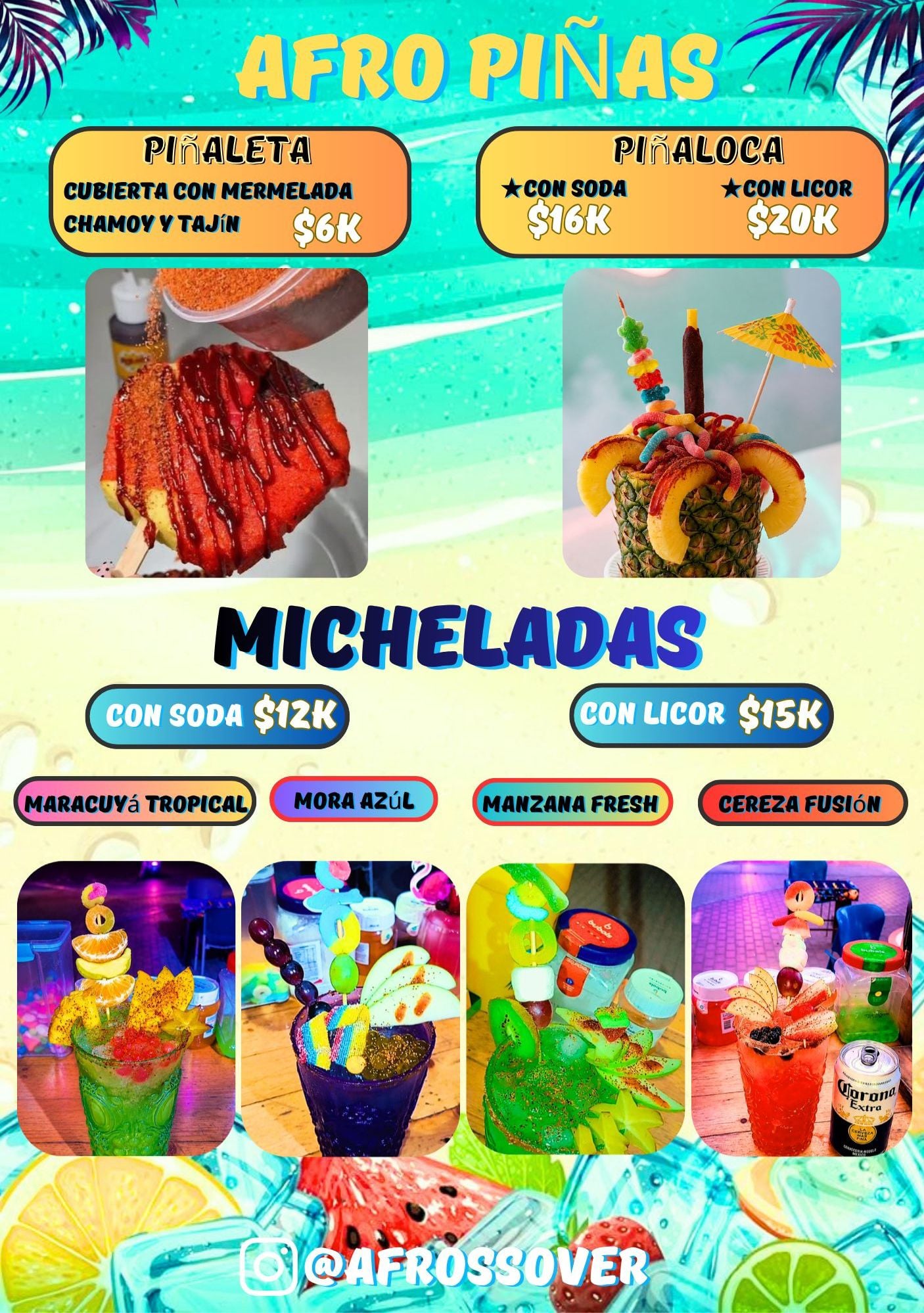 MICHELADAS🍹