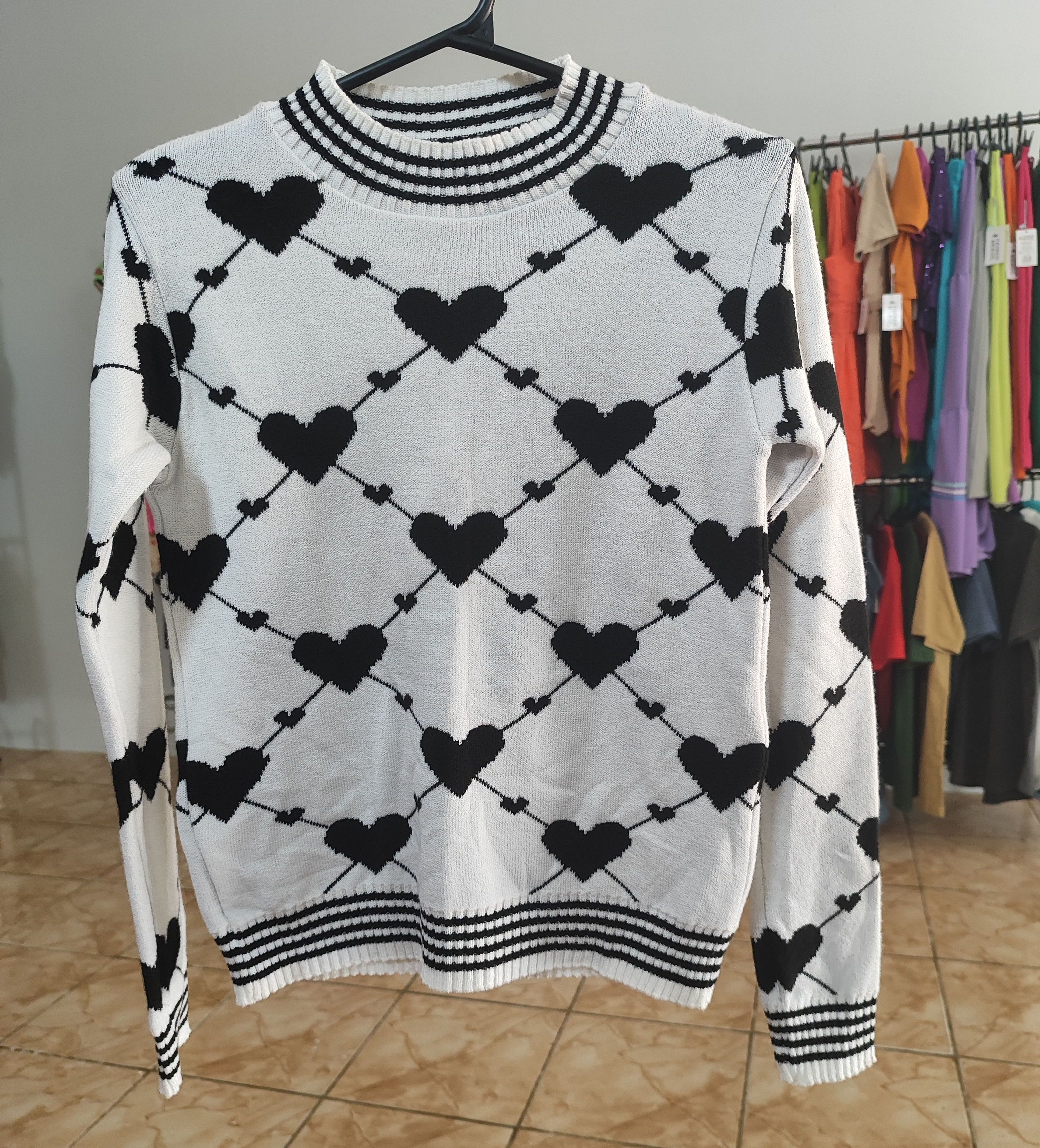 BLUSA TRICO BRANCO M
