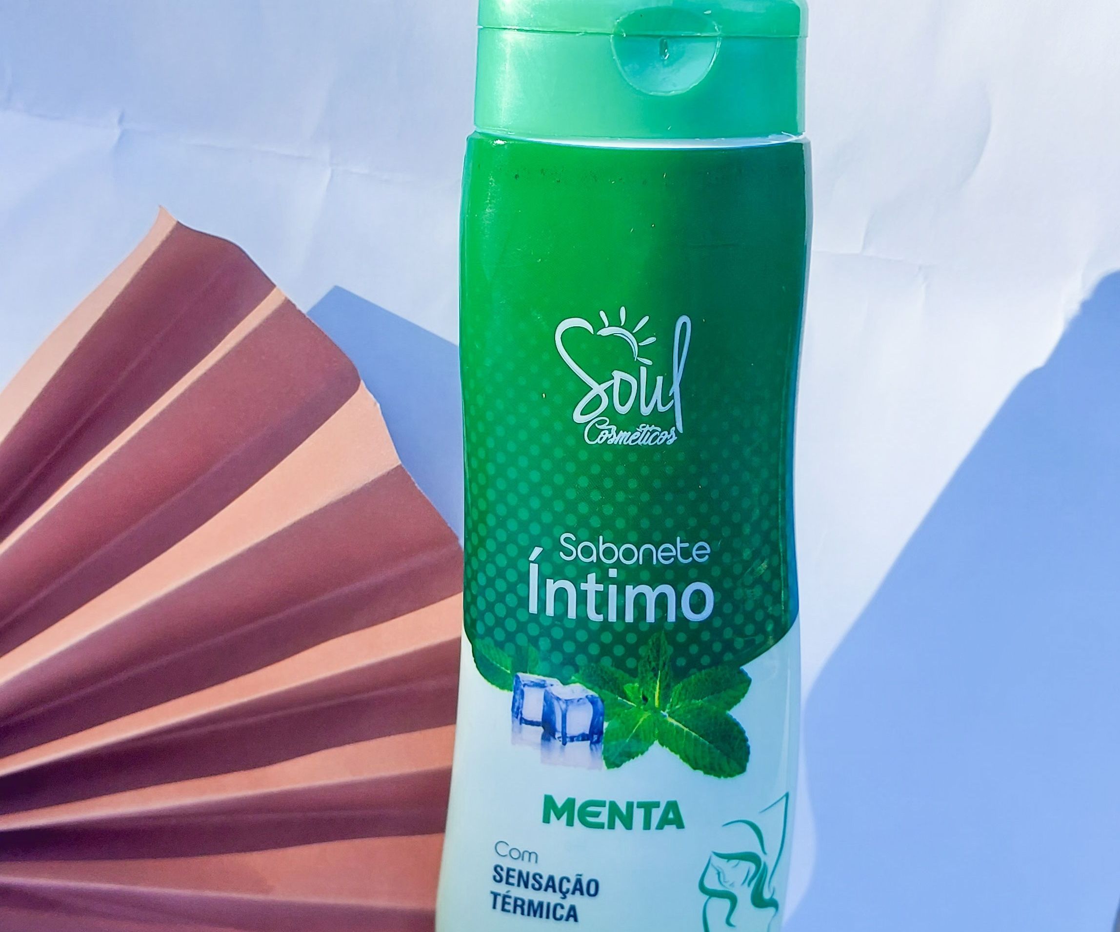 Sabonete íntimo de menta
