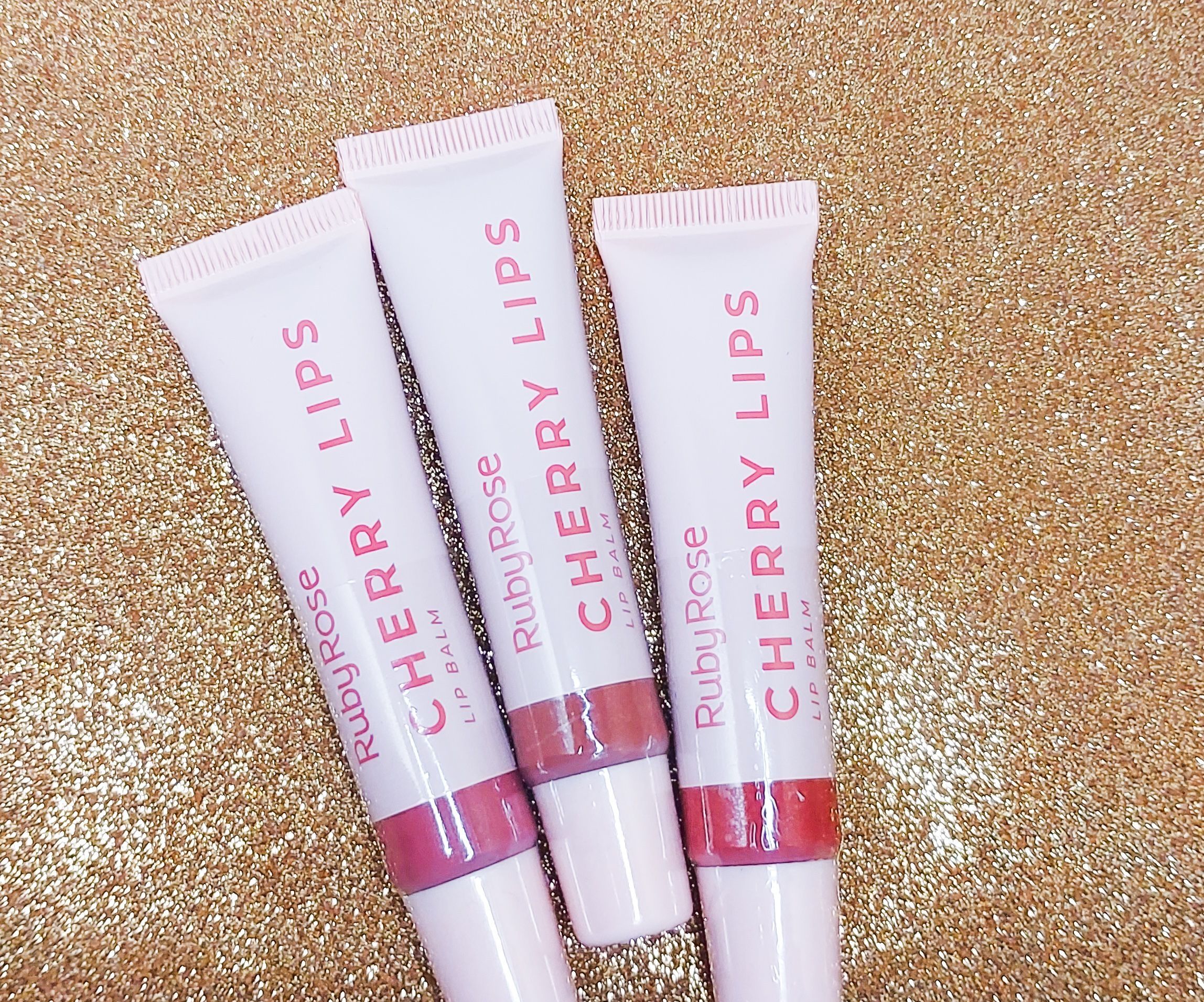Cherry lips lip balm ruby rose
