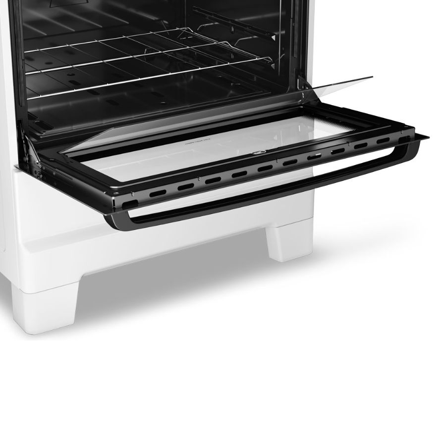 Fogão 5 Bocas F5IAB Ideal Super Branco Acendimento Automático - Esmaltec