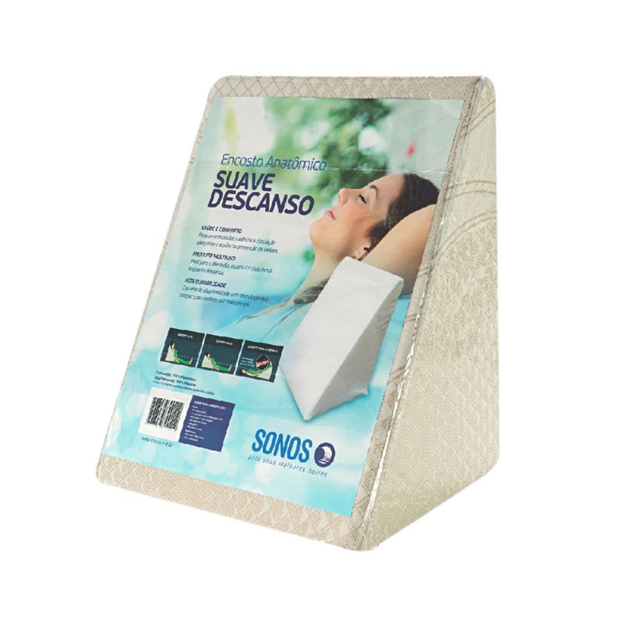 Encosto Anatômico Triangular Suave Descanso | Sonos