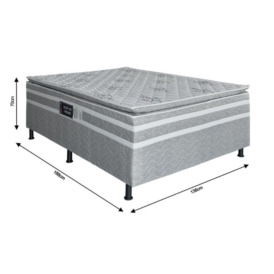 Colchobox Supreme Casal 138cm com Pillow - Design Colchões
