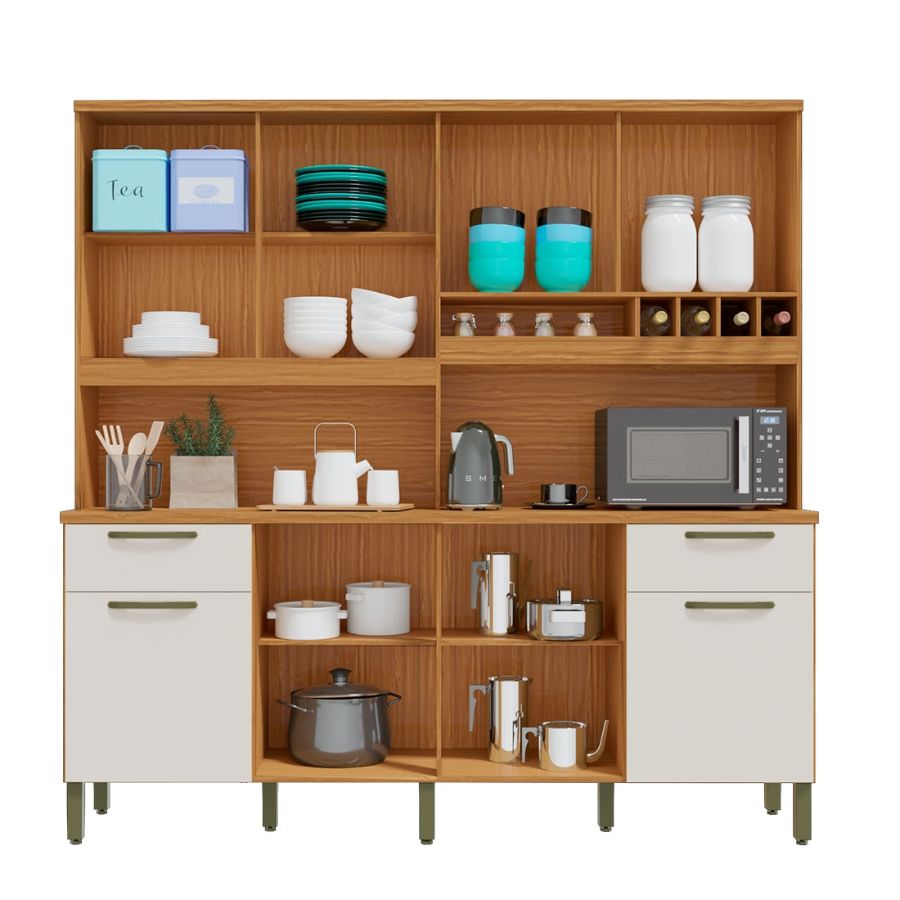 Cozinha Cabernet Prime 100%MDF - Ronipa