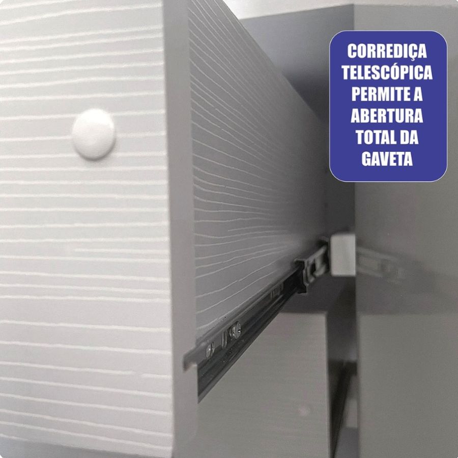 Guarda Roupa Casal Divine Plus 06 portas 100% MDF - Bom Pastor