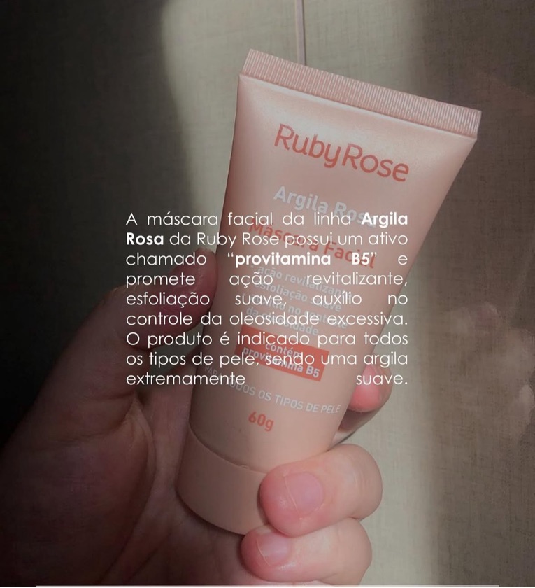 Máscara de argila • RUBY ROSE