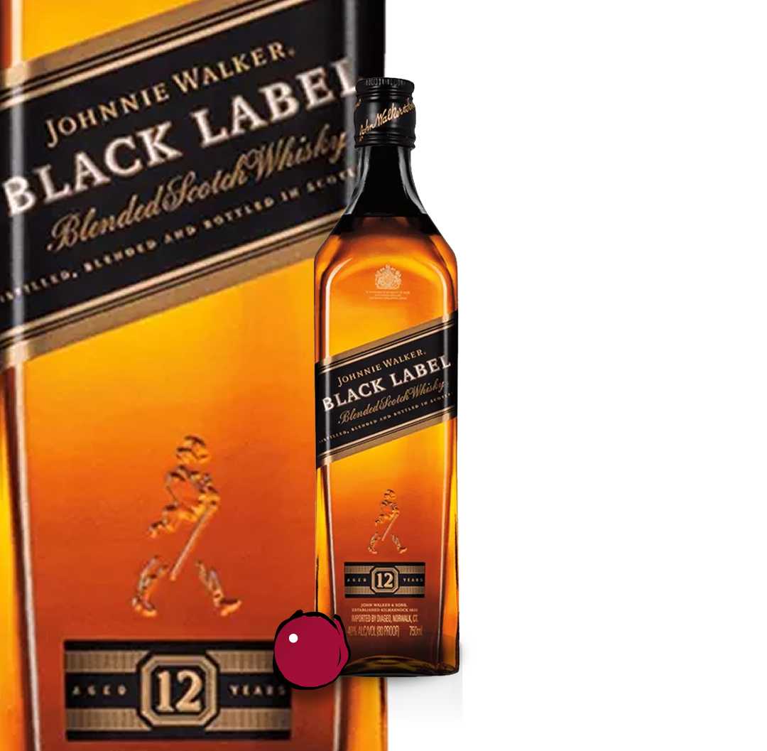 Johnnie Walker Black Label 12 Años 750ml