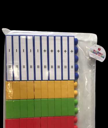 1 SET BUILDING BLOCK GAME ADDITION AND SUBTRACTION - ADDITION AND SUBTRACTION