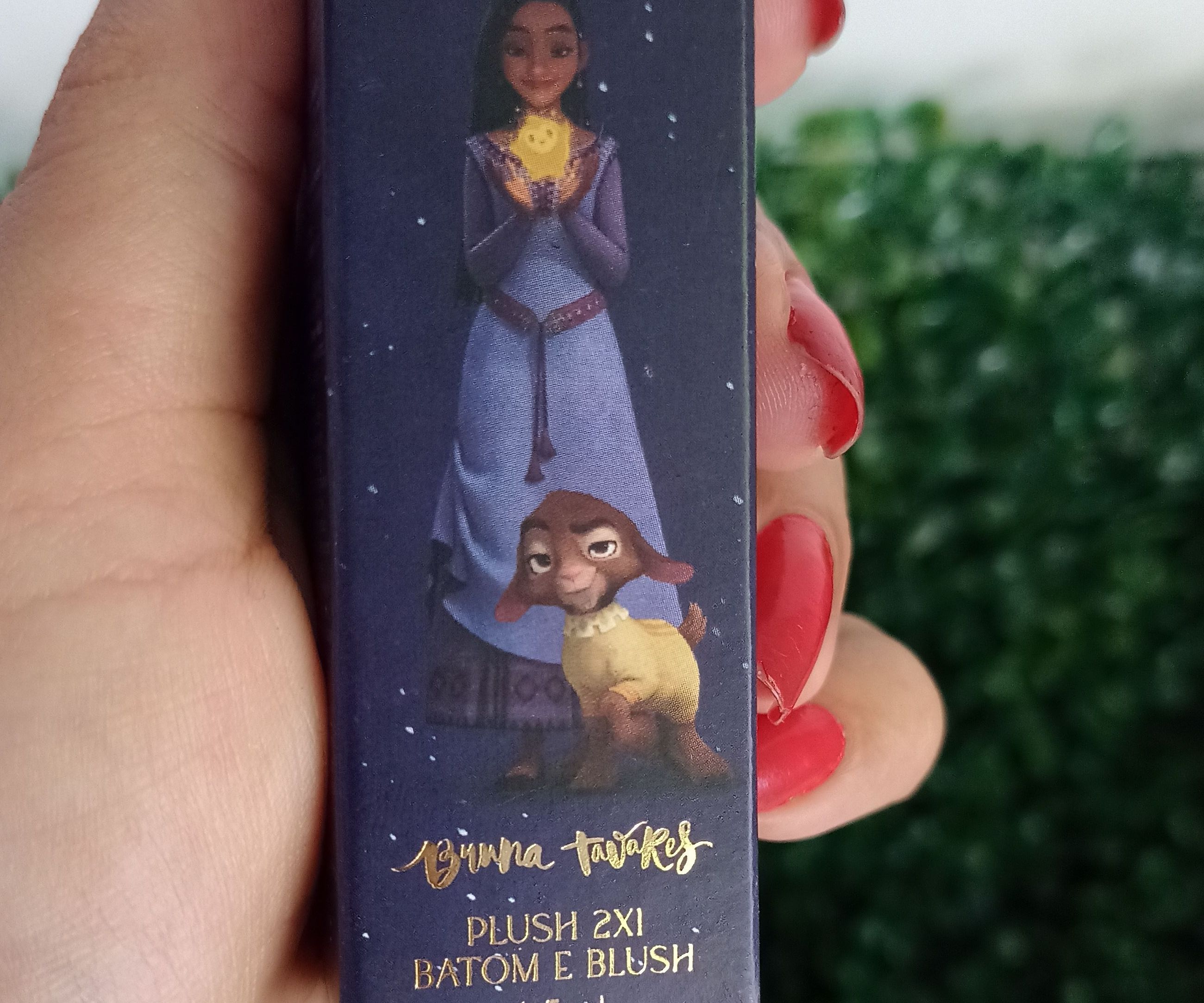 Batom é blush