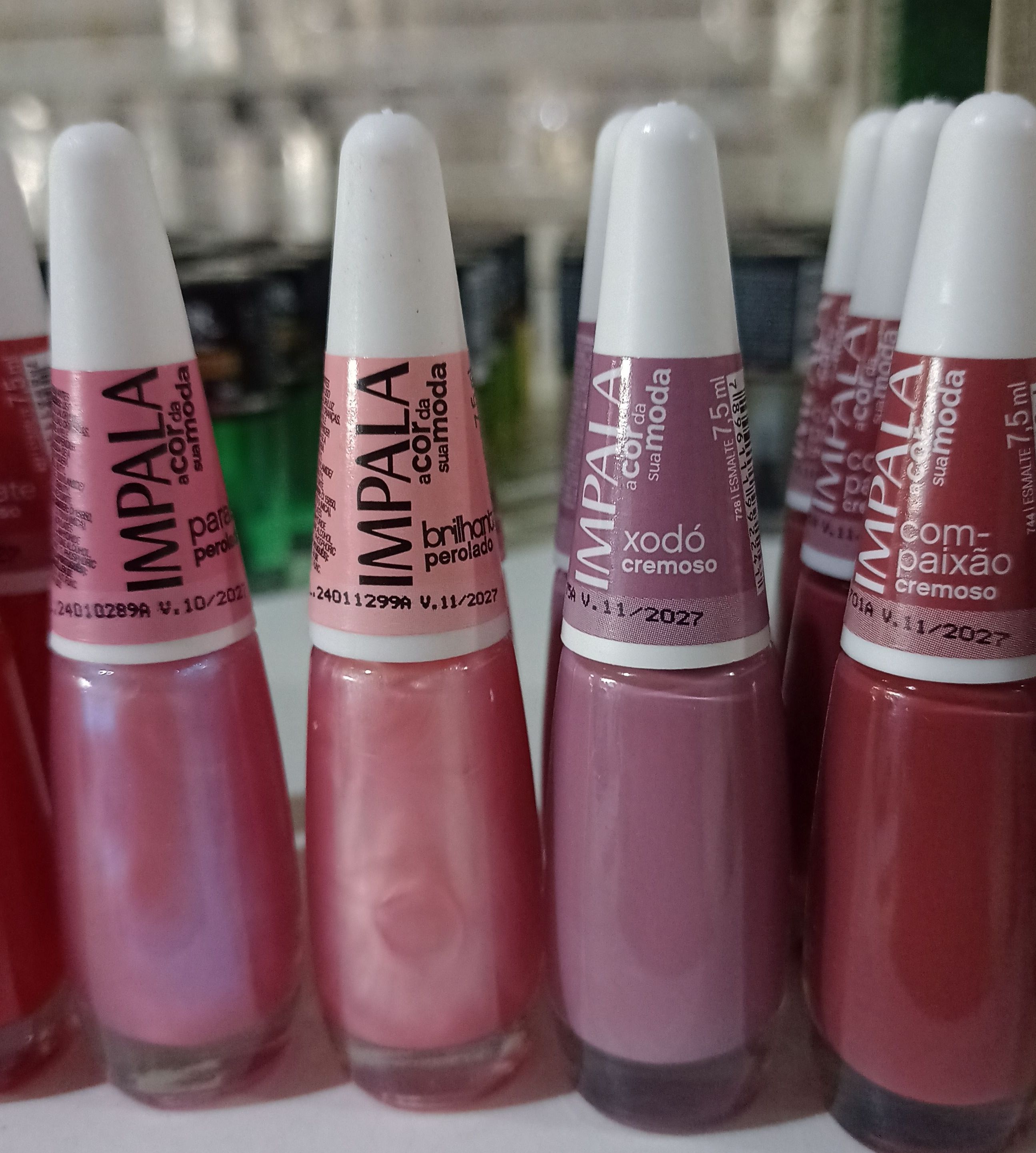 1 esmalte por 6,00, 2 esmalte por 10,00