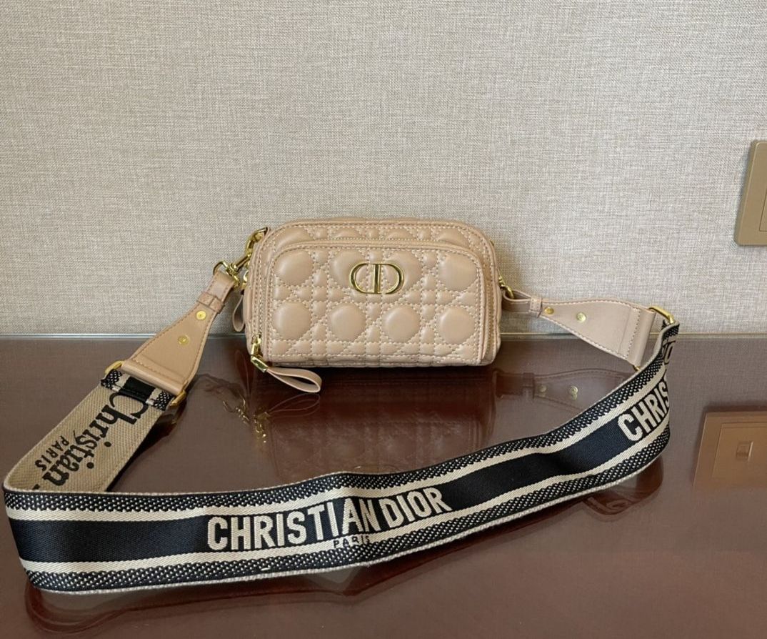 Christian Dior Caro double-pouch hand bag