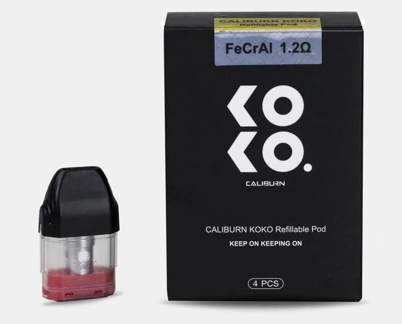 Cartucho / Coil Pod KOKO Caliburn 1.2 OHM - Uwell