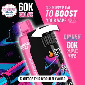 DINNER LADY BERRY CHERRY LIME 60000 PUFFS