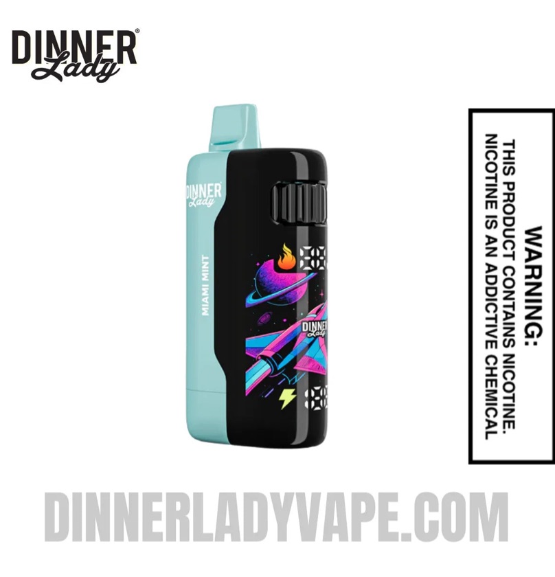 DINNER LADY MIAMI MINT 60000 PUFFS