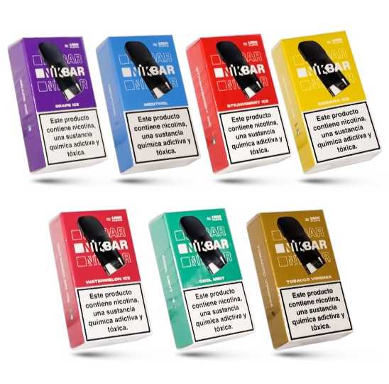 CARTUCHO NIKBAR NPOD GRAPE ICE 1200 PUFFS