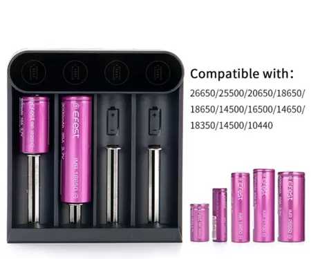 CARREGADOR EFEST SLIM K4 CHARGER