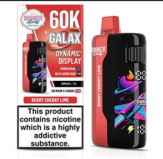 DINNER LADY BERRY CHERRY LIME 60000 PUFFS