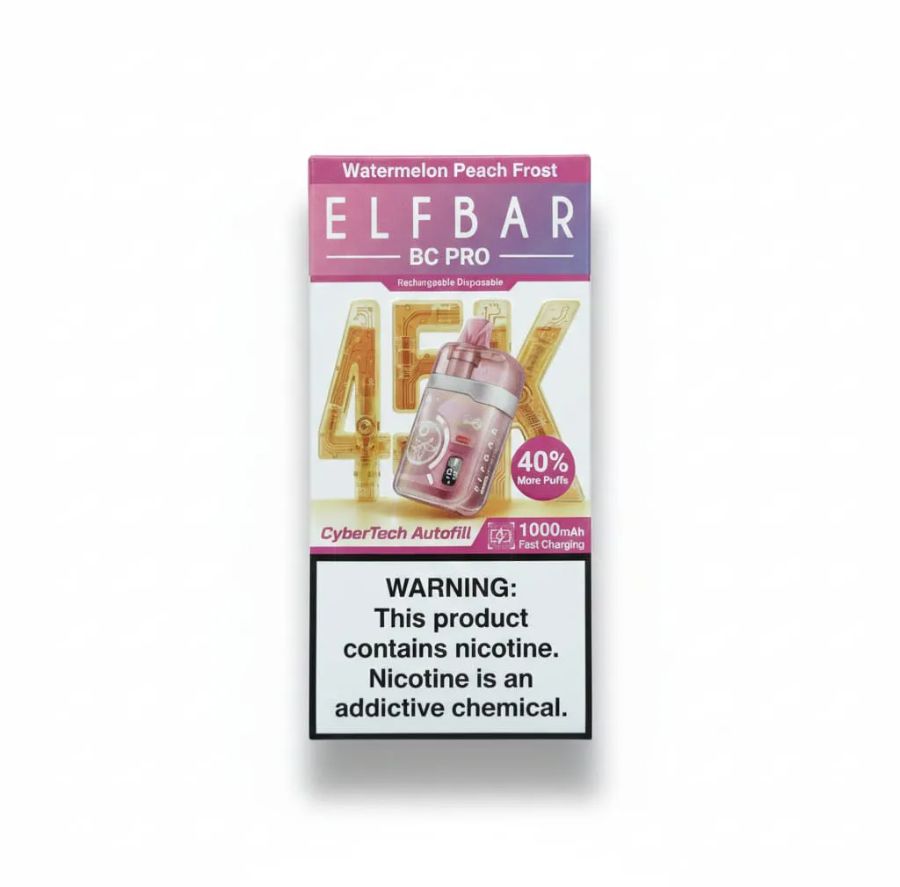 ELFBAR BC PRO WATERMELON ICE 45000 PUFFS