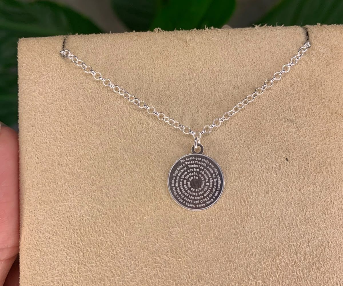 Pulseira Pai Nosso Medalha