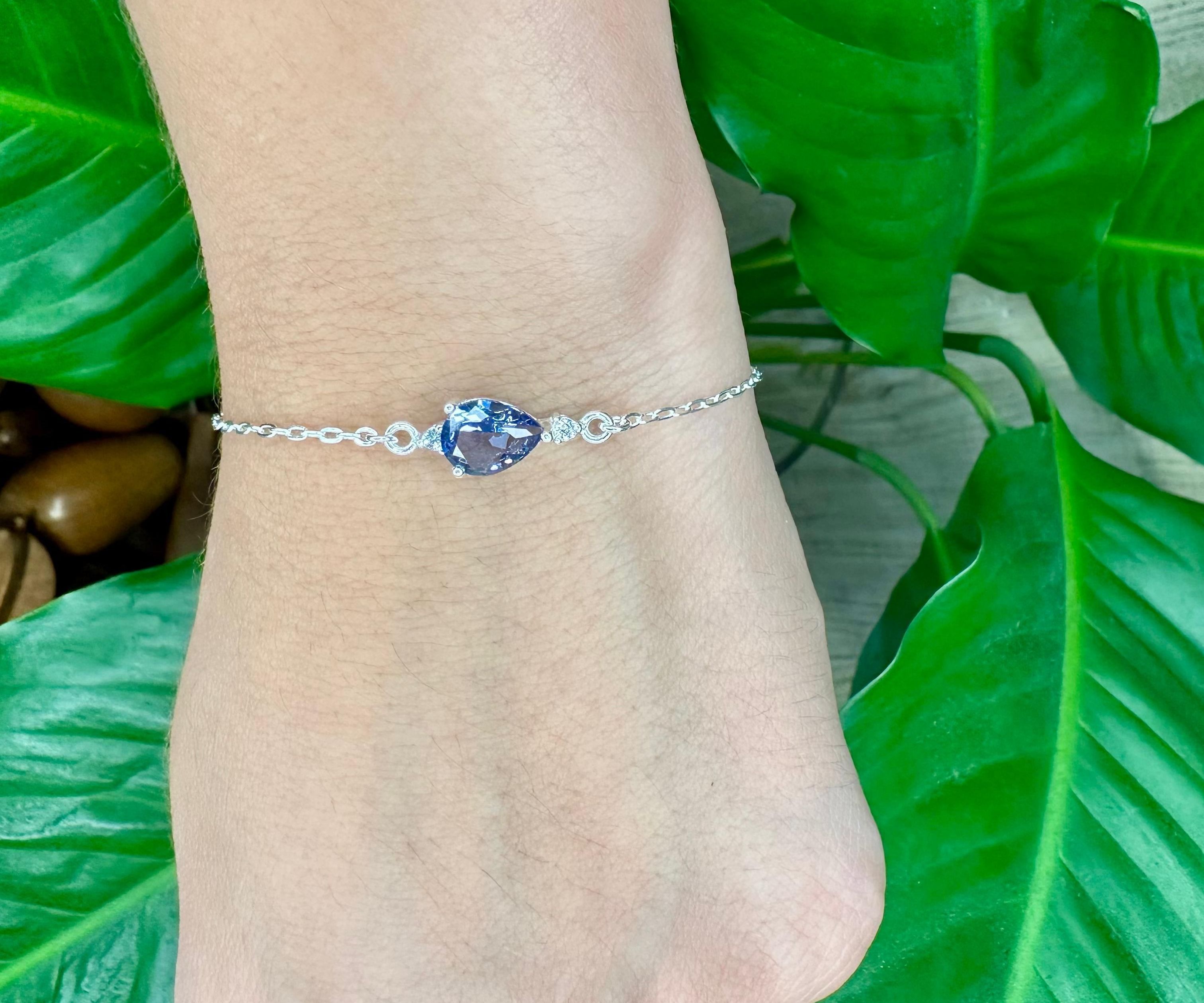 Pulseira Gota Lilás