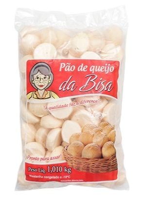 Pão de Queijo Cong. da Bisa 1Kg