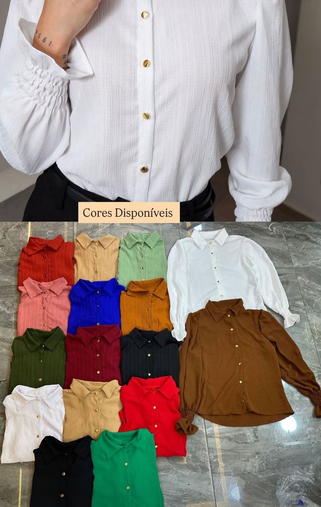 Camisa Social Princesa