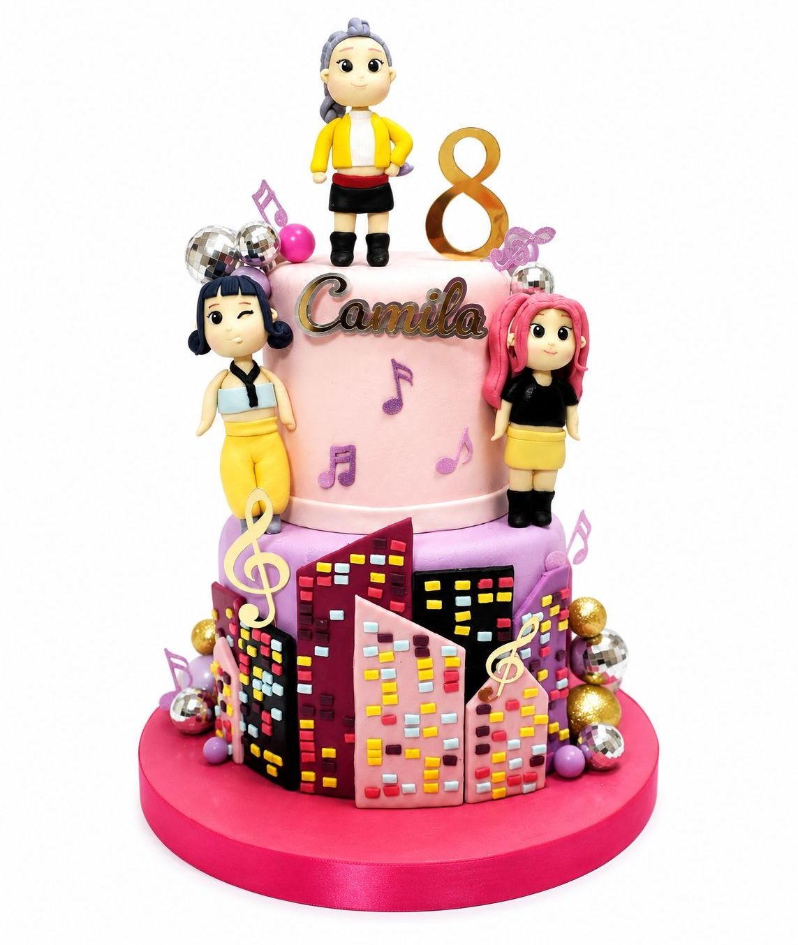Guerreras k pop cake
