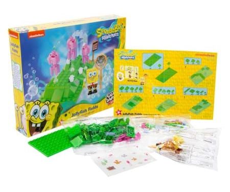 Bloques de construcción de bob esponja