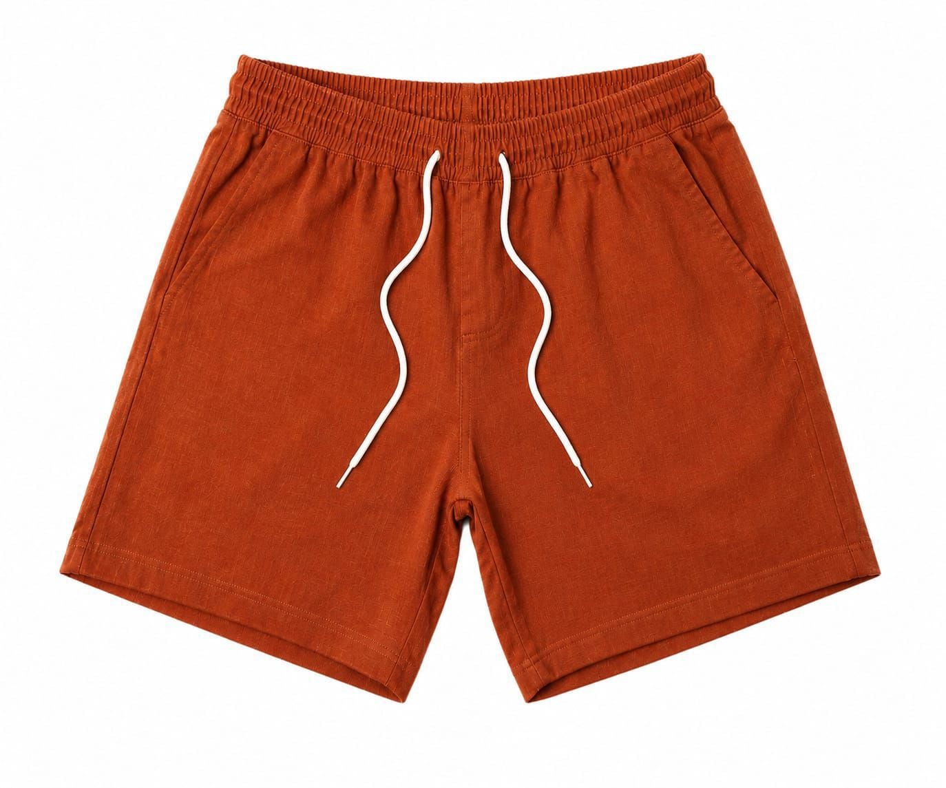 Short Linho Laranja