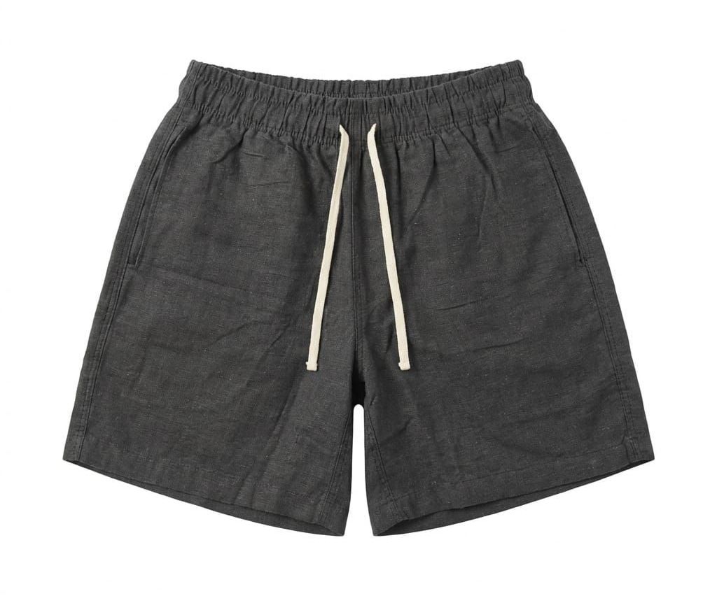 Short Linho Cinza