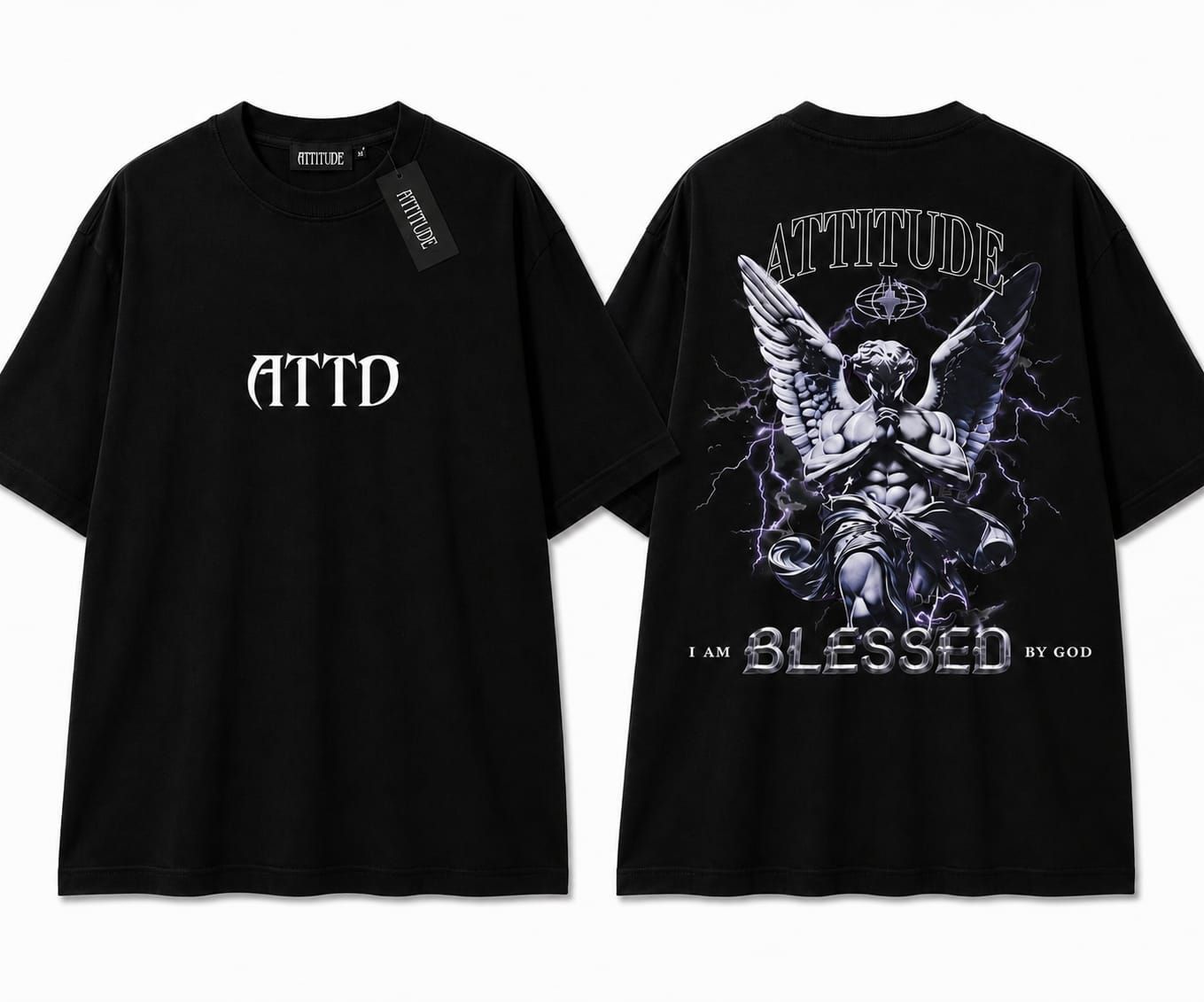 Camisa Oversized Atitude Blessed