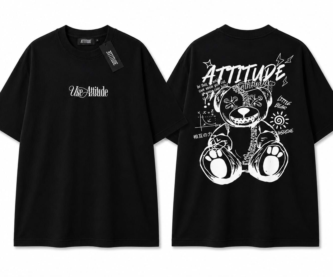 Camisa Oversized Atitude Little Bear