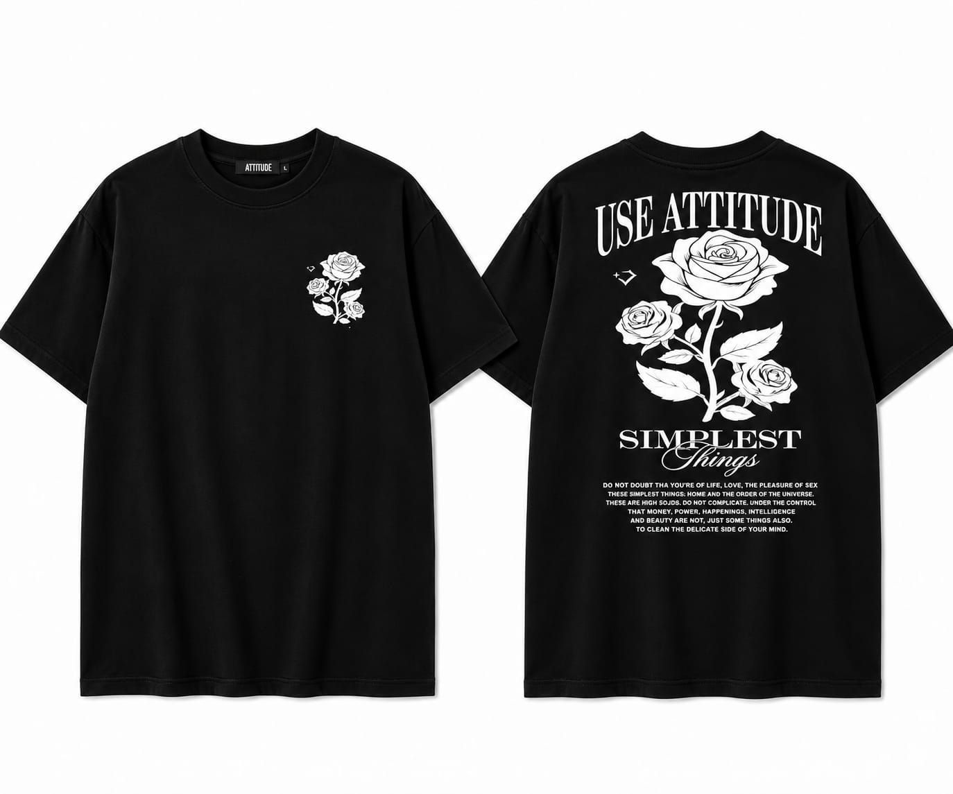 Camisa Oversized Atitude Simplest
