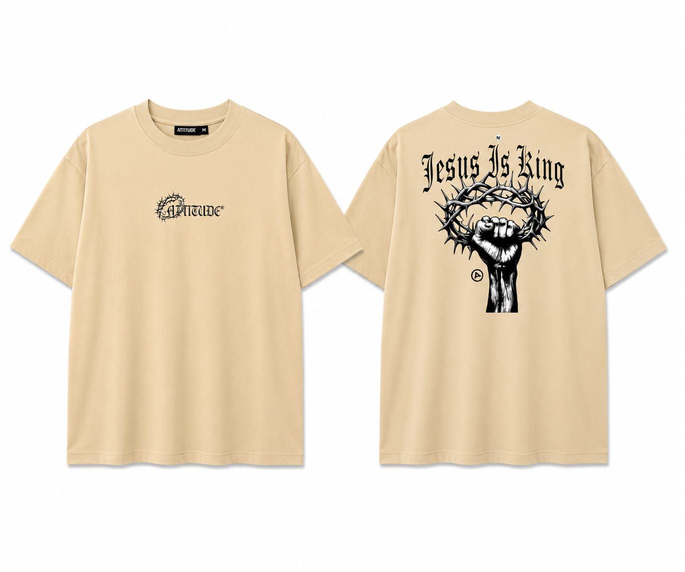 Camisa Oversized Atitude Jesus King